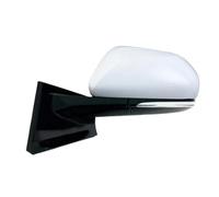 Wing Mirrors For Cars 9 Pins Rearview Mirror Assembly For Toyota For Prius 2016-2022 Right Hand Driver With Heated Turn Signal Light(White 9 Wire Left)