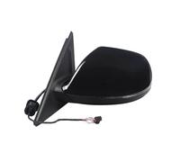 Wing Mirrors For Cars Auto Rear View Reversing Mirror Assembly For Q5 2009-2015 Side Rearview(Black 6Wire Left)