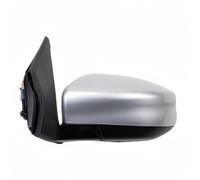 Wing Mirrors for Cars Car Outside Door Rearview Mirror Assemblys 5 PIN For Nissan For Tiida For Pulsar 2016-2023(Silver,left)