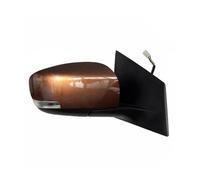 Wing Mirrors For Cars Door Outside Side Rearview Mirror Assy For Suzuki For Ciaz For Alivio 2015-2018 Auto Assembly(Brown 5 Wires Right)