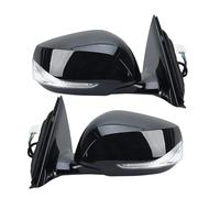 Wing Mirrors for Cars For Infiniti Q50 2014-2021 With Turn Signal Light Wing Door Mirror Car 7 Wire Door Side Mirror Assembly(1 pair)