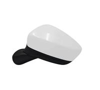 Wing Mirrors For Cars For Mazda For Cx-5 For Cx5 2013 2014 8pins Car Rearview Side Mirror Assembly With Led Turn Lamp Heating Electric Folding Auto Rearview Mirror Assembly(White-Left Side)