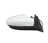 Wing Mirrors For Cars Left Right Car Side Mirror Assembly Power Heated Fold Turn Signal 6 9 13 Wires For VW For Magotan For Passat B7 2012-2016(White Right 9-Wire)