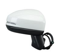 Wing Mirrors For Cars Side Mirror Assembly For Fit For MK4 GF GK 2015-2020 7 Pins White ABS Replace Electric Power Folding With Light(R)