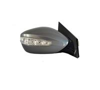 Wing Mirrors Wing Mirror Assembly 5-wire Car Rearview Mirrors Side Rear View Mirror Assembly For Hyundai For Sonata 2011 2012 2013 2014 2015 Eight Generation(1pcs coarse grey R)