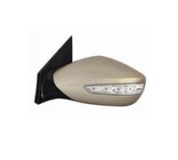 Wing Mirrors Wing Mirror Assembly 5-wire Car Rearview Mirrors Side Rear View Mirror Assembly For Hyundai For Sonata 2011 2012 2013 2014 2015 Eight Generation(1pcs gold left)