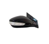 Wing Mirrors Wing Mirror Assembly 5-wire Car Rearview Mirrors Side Rear View Mirror Assembly For Hyundai For Sonata 2011 2012 2013 2014 2015 Eight Generation(1pcs black right)