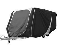 Wing Mirrors World ABI Marauder Gold 380/2 2007 Water Resistant Breathable Caravan Cover Black