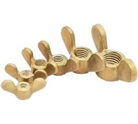 Wing Nut, 1/5/10/20pcs Butterfly Nut Brass M3 M4 M6 M8 M10 M12 DIN315