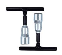 Wing Nut Driver - Manual Bolt Turner, T Handle Wrench | Steel Fastener Turning Hand Tool Set, Mechanical Assembly Maintenance Equipment with C Hook Screw Bolts Fixings