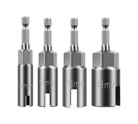 Wing Nut Driver Sockets 1/4”Hex Shank Wing Nut Driver Set 10-19mm