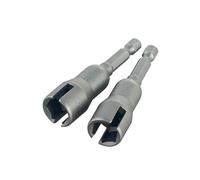 Wing Nut Wrenches 10Pcs Open Socket Wrench 4.2mm Slotted 65mm Power Wing Nut Socket for Panel Nuts Screws Eye C Hook Bolt Q-Hanger