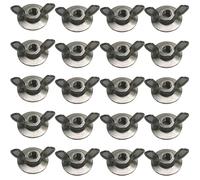 Wing Nuts | 1/4-Inch Bolts Ergonomic Driver Hardware | Drill Attachment - for Home Automotive Furniture Adults Mens Dads Repair