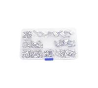 Wing Nuts Bolts,Fasteners,90pcs Nut Assortment Kit M3 M4 M5 M6 M8 M10 M12 304 Stainless Steel Wingnuts Butterfly