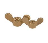 Wing nuts,butterfly nuts, 1/5/10pcs M3 M4 M5 M6 M8 M10 M12 Brass Wing Nuts Solid Butterfly Nut Hand Twist Drive