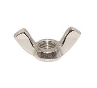 Wing Nuts M14 Pack of 6 American Shape with Angled Wings Similar to DIN 315 A2 Stainless Steel