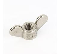Wing Nuts M6 Stainless Steel Precision Cast Butterfly Nut Screws Fastening Parts