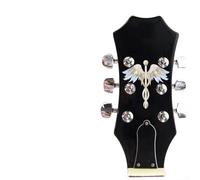 Wing Pattern Guitar Head Veneer Sticker Easy Apply(Wing)