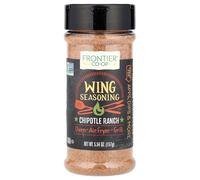 Wing Seasoning, Chipotle Ranch, 5.54 oz (157 g), Frontier Co-op