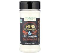 Wing Seasoning, Salt & Vinegar, 5.78 oz (164 g), Frontier Co-op