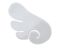 Wing Shaped Hairpin Acrylic Alloy Hair Accessory Comfortable Wear For Girls Women Daily Styling Party Occasion Elegant Hairpin With Wing