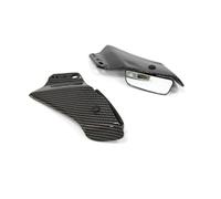 Wing Spoiler Motorcycle For 250SR 450 SR 450SR 250SR Motorcycle Adjustable Side Wing Spoiler Fairing With Rear View Mirror Universal Street Bike(Bright wings mirror)