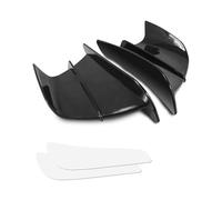 Wing Spoiler Motorcycle For Ducati For Panigale V2 V4 899 959 1198 1199 1299 R S Motorcycle Fairing Side Winglet Aerodynamic Wing Deflector Spoiler(Black)