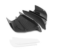 Wing Spoiler Motorcycle For Ducati For Super Sport 950 For Streetfighter V4 1299 Motorcycle Fairing Side Winglet Aerodynamic Wing Deflector Spoiler(Carbon fiber texture)
