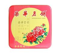 Wing Wah (Hong Kong) Mooncake Yellow Lotus - 2 Yolk (4 Pieces) 740g