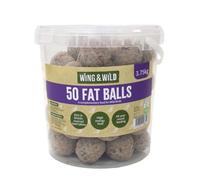 Wing & Wild High Energy Fat Balls - 50 Pack
