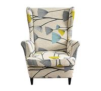 Wingback chair slipcovers stretch armchair covers Wing Chair Cover wingback armchair covers with prints