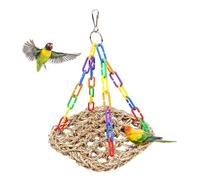 Winged Animal Cradle - Heavy Duty Pendant, Climbing Toy with Multicolor Connection, Structural Cage Mounting Accessory, Stability Component in Ref