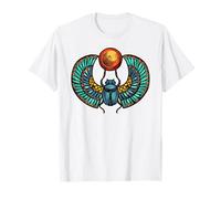Winged Beetle And Ancient Egyptian Scarab Beetle T-Shirt