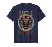 Winged Beetle Emblem Ancient Symbol Myth Inspired T-Shirt