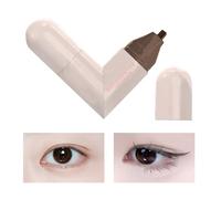 Winged Eye End Stamp,Makeup Winged Eye End Stamp With 2 Tips,Waterproof Stencil Portable Quick Drying Cosmetics, For Dating, Traveling, Commuting, Wedding