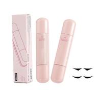 Winged Eyeliner Stamp, 2 Styles Winged Liner Tool, Double-Ended Rotating Wing Stamp Pen with Magnetic Closure, Waterproof & Smudge-Proof Liquid Eyeliner, Quick & Easy Cat Eye Makeup (2 Color)