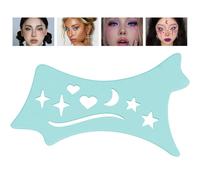 Winged Eyeliners Tool - Soft Precision Eyeliners Stencils - Beveled Design Contour Guide for Makeup Beginners & Beauty Lovers