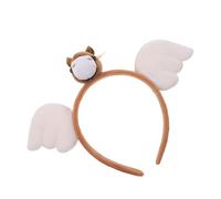 Winged Flying Horse Headband Brown Polyester Plastic Headwear