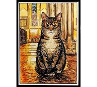 Winged Heart Static Window Cling in a Doorkins Magnificat Design