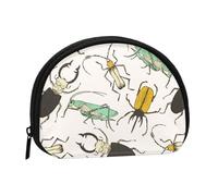 Winged Insects Mantis Beetles Coin Purse Pouch Wallet Mini Cosmetic Storage Bag Small Change Purse
