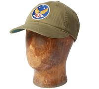Winged-Logo Baseball Cap - Khaki One Size