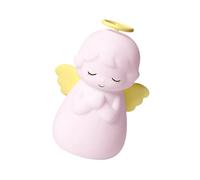 Winged Night Light Silicone Bedside Lamp with Tap Control, B