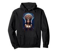 Winged Queen Crown Regal Flight Divine Grace Majestic Pullover Hoodie