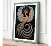 Winged Reverie Fantasy Canvas Wall Art Print 24x16 Inch