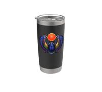 Winged Scarab Egyptian Illustration Egypt Stainless Steel Insulated Tumbler