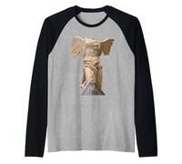 Winged Victory of Samothrace Hellenistic Greek Sculpture Raglan Baseball Tee