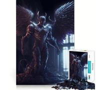 Winged Warrior VI Jigsaw Puzzle 1000 Piece Focus Boost Fun Advanced Laser Cutting Tech Travel-friendly Brain Game Gift (50x75cm)