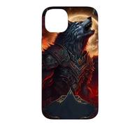 Winged wolf the myth under the moon Case for iPhone 14 Plus