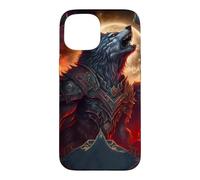 Winged wolf the myth under the moon Case for iPhone 15