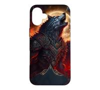 Winged wolf the myth under the moon Case for iPhone 16 Plus